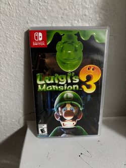 Luigi mansion 3 Nintendo switch