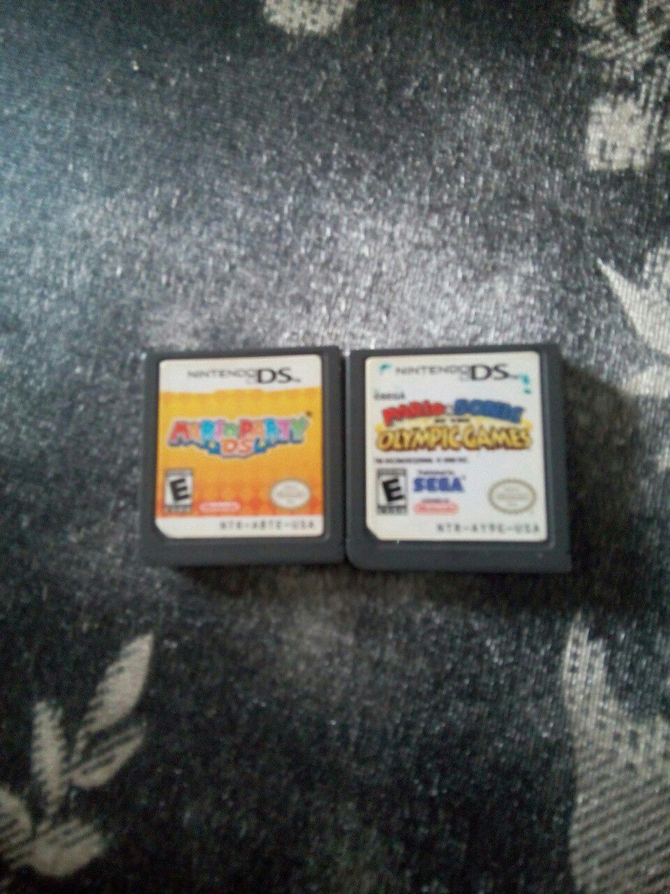 Mario party ds and Mario and sonic Olympic games
