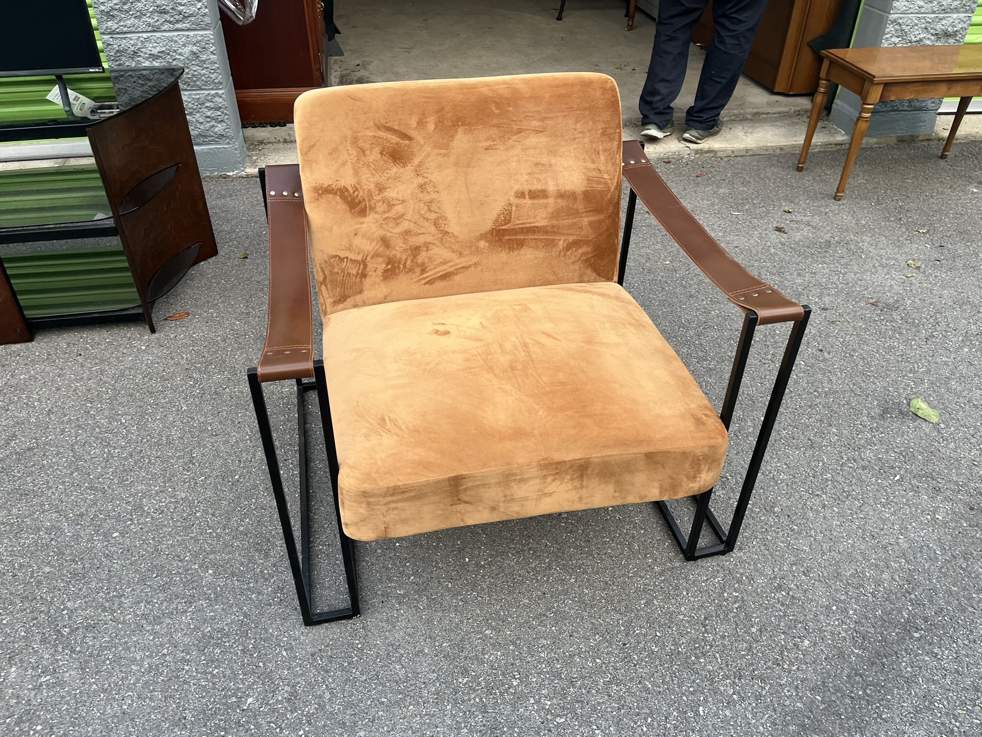 Aniak Accent Chair - Golden Orange