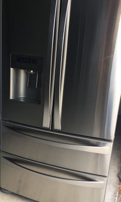 Kenmore stainless steel 4 doors refrigerator