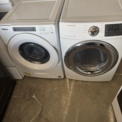 Whirlpool Washer And Dryer Everything Works Good Price $480 One Month Warranty