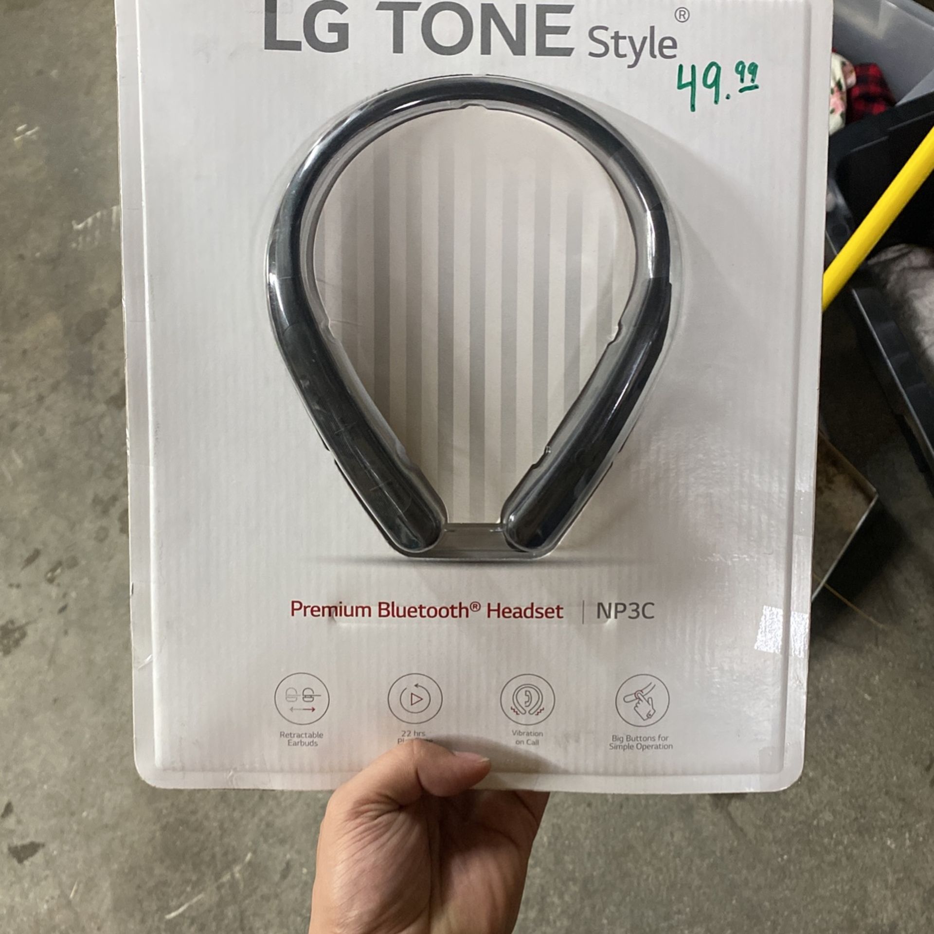 LG Premium Bluetooth Headset New In Box 