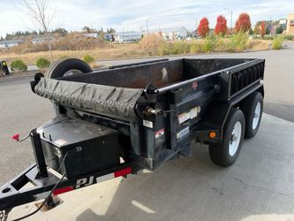 5x10 dump trailer 10k