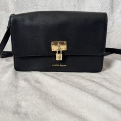 black and gold nanotte lepore purse 