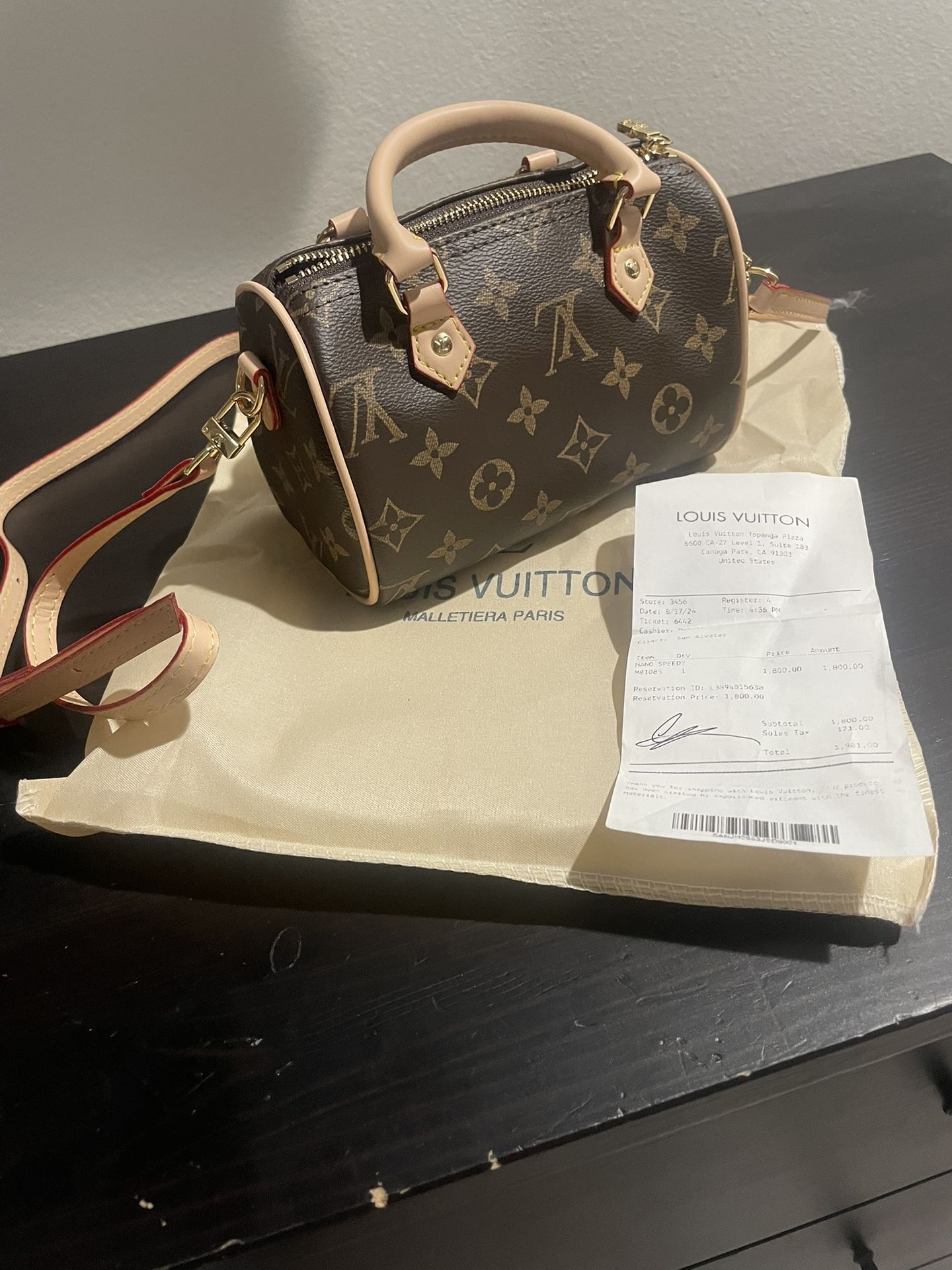 Louis Vuitton Speedy Nano