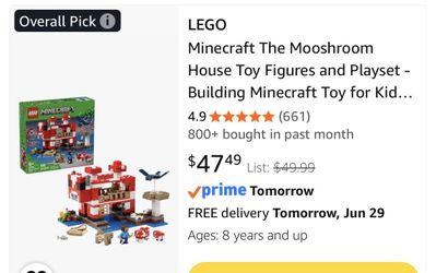 Minecraft Lego Set