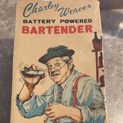 Charlie weaver battery Operated bartender toy