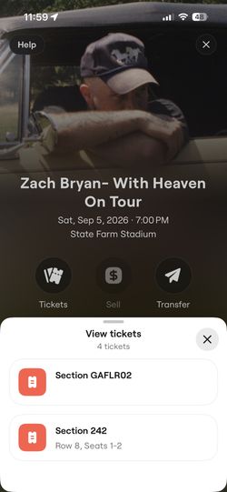 Zach Bryan Tickets