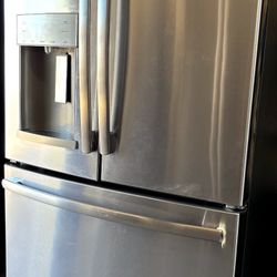 G&E French3door  Profile Stainless Steel Fridge 