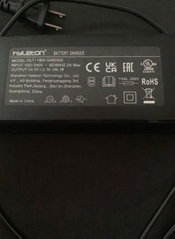 54.6 volt  E-scooter charger-E-bike  charger