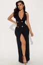 Black Blazer Maxi Dress- New