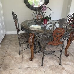 Glass Dining Table 