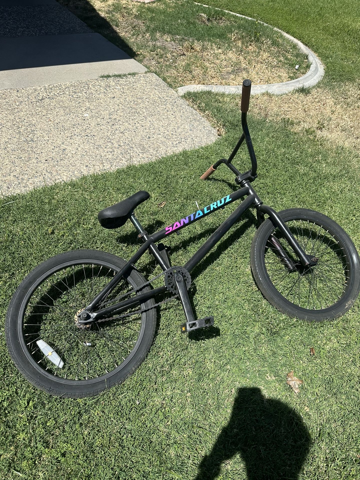 Black BMX Bike