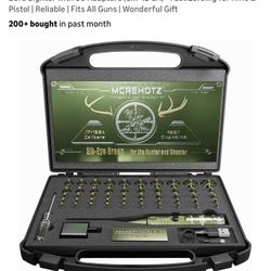 Bore Sight Laser Kit: Professional Green Laser Bore Sighter with 50 Adapters/laser Con 50 Adaptadores 