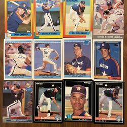 80s-90s Houston Astros Baseball cards