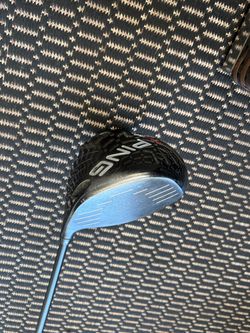 Ping G25 10.5 stiff-flex driver with head cover