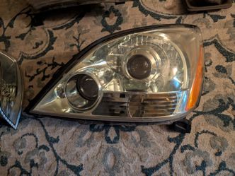 Gx470 head lights