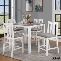 Counter Height Dining Table Set 