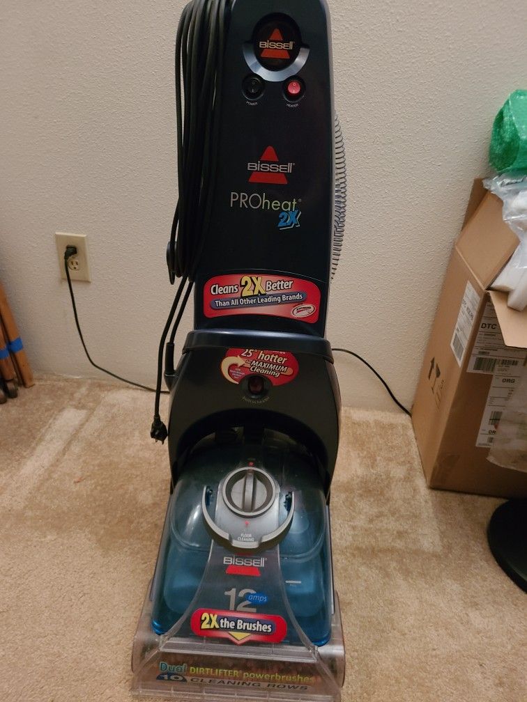 Bissell Pro Heat 2x Carpet Cleaner, Broken