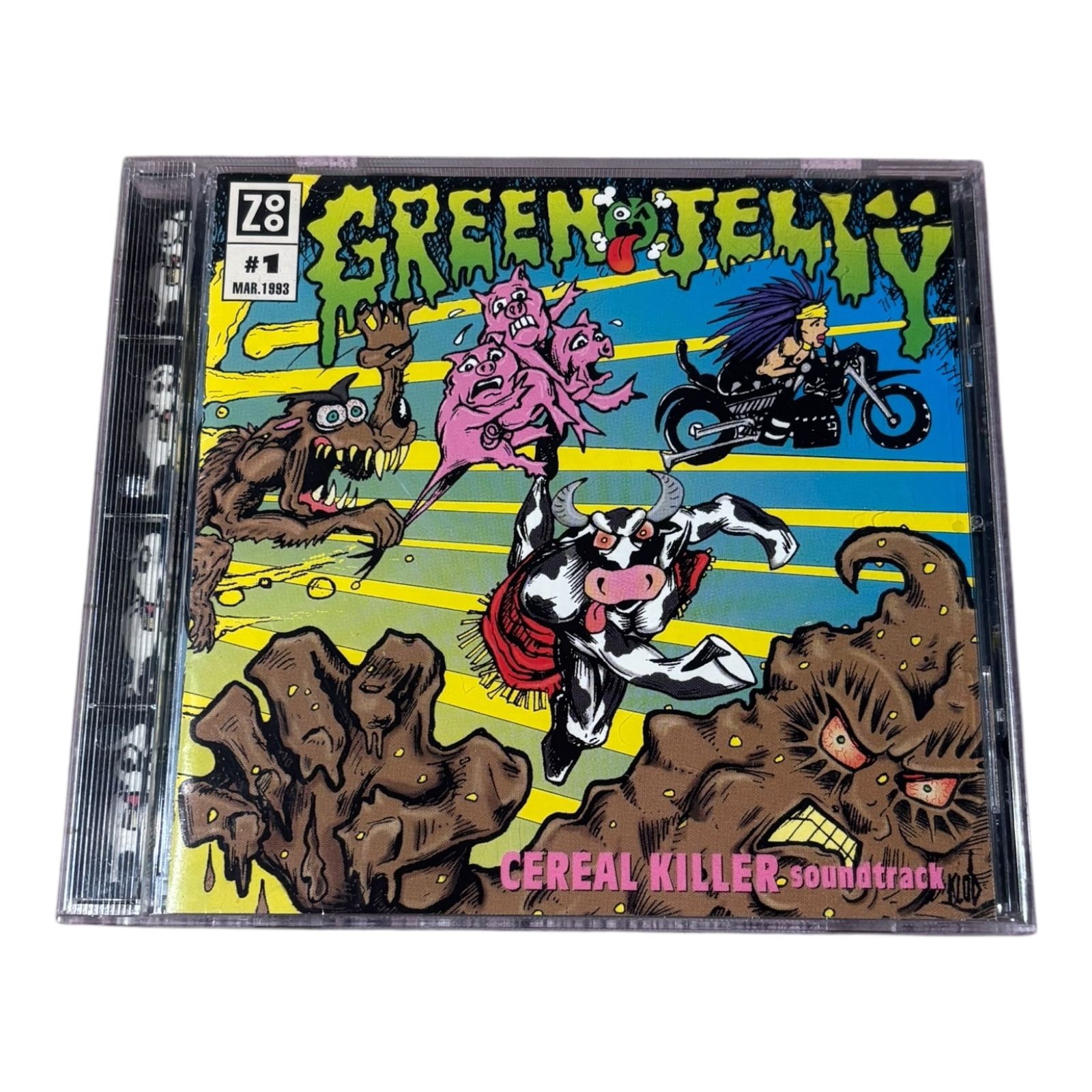 Green Jello Cereal Killer CD Rare Original Band Name Before Name Change TOOL OOP Mint Copy