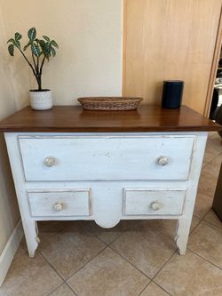 Solid Wood Farmhouse Dresser Console
