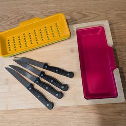 Cutting board & Knives