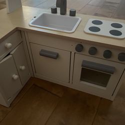 American Doll Style Wooden Kitchen