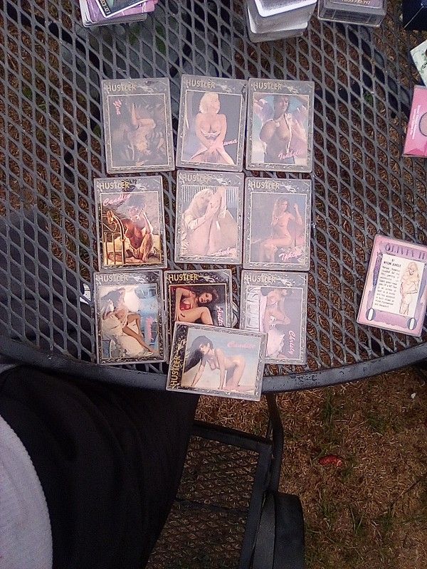 Huslter Trading Cards 10 Total