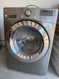 LG Front Load Washer & Electric Dryer Set