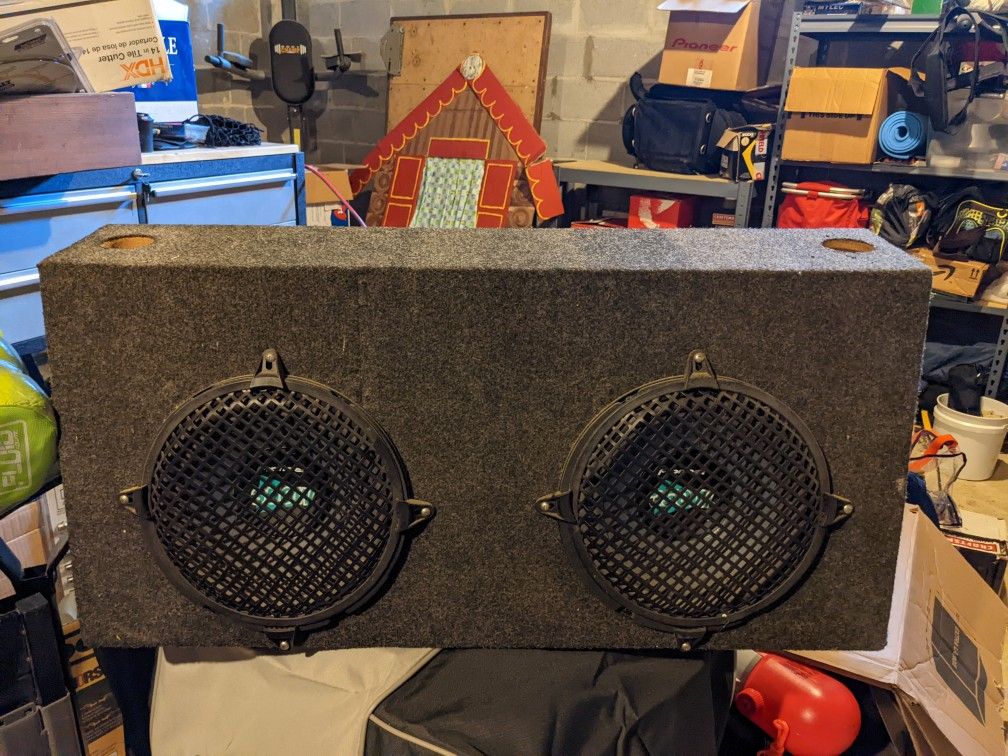 Custom Double Subwoofer for Automobiles