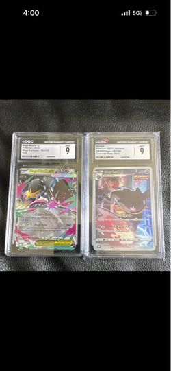 CGC 9 Mint Pokémon Card Lot of 2