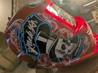 Custom welding helmet