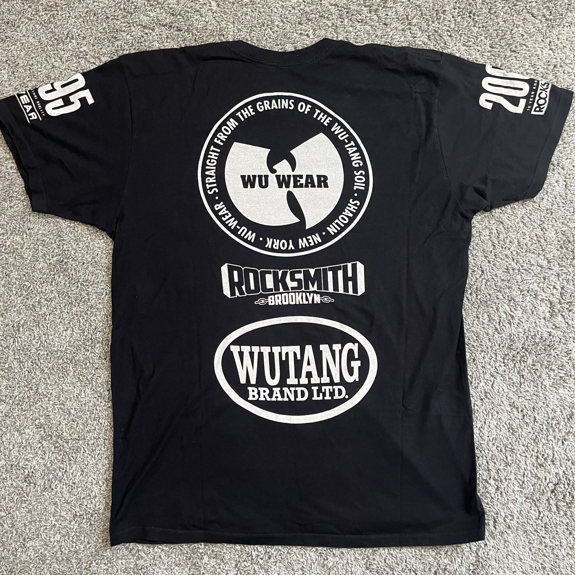 Wu-Tang Shirt Size Large Rocksmith Rare Official Rza Gza Method Man Wu Wear