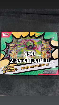 Pokemon Ascended Heroes Mega Meganium ex Box