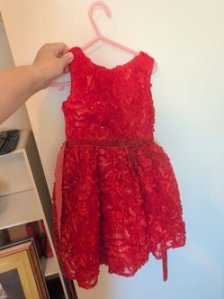 Red dress 4t