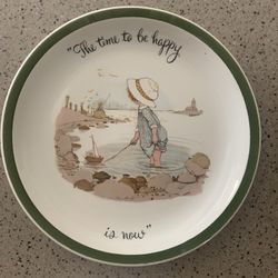1972 Holly Hobbie Plate