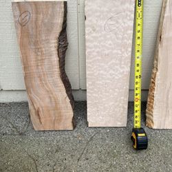 Highly Figured Maple Smalls