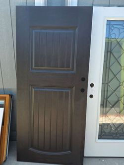 Wooden door