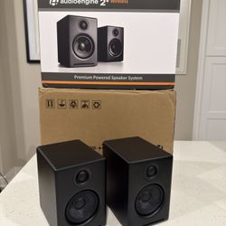 Audioengine A2+ and Kanto SP6HD Desktop Speaker Stands