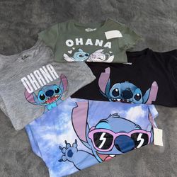 A Pack of 4 Stitch Shirts 