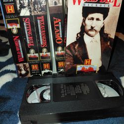5 Videocassete For Colection The Real West