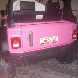 Kids Pink Truck. 