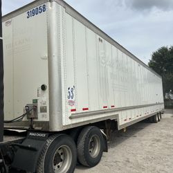 2014 53’ Drop Van Trailer/moving Van
