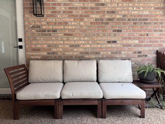 Outdoor chairs and side table IKEA APPLARO