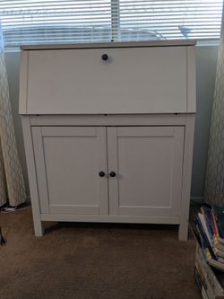 Desk with Drop down top