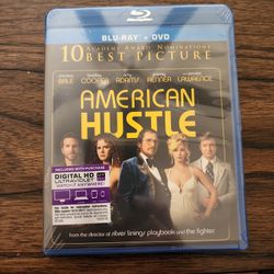 American Hustle Brand New Blu Ray