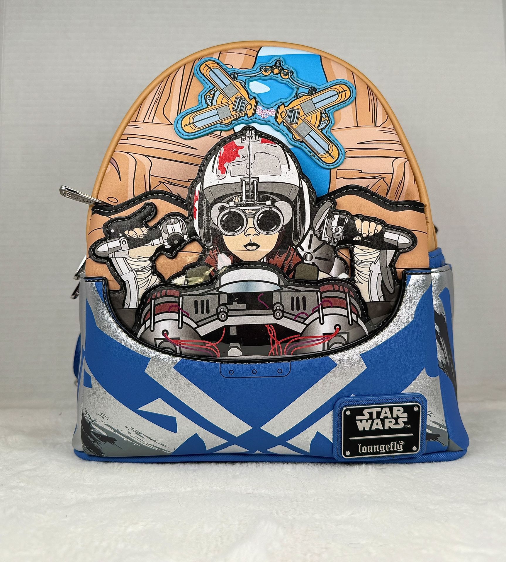 Loungefly Star Wars Annakin Skywalker Podracer Mini Backpack NWT