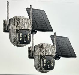 TC32 Cellular Solar Power Trail Cameras 2 pack