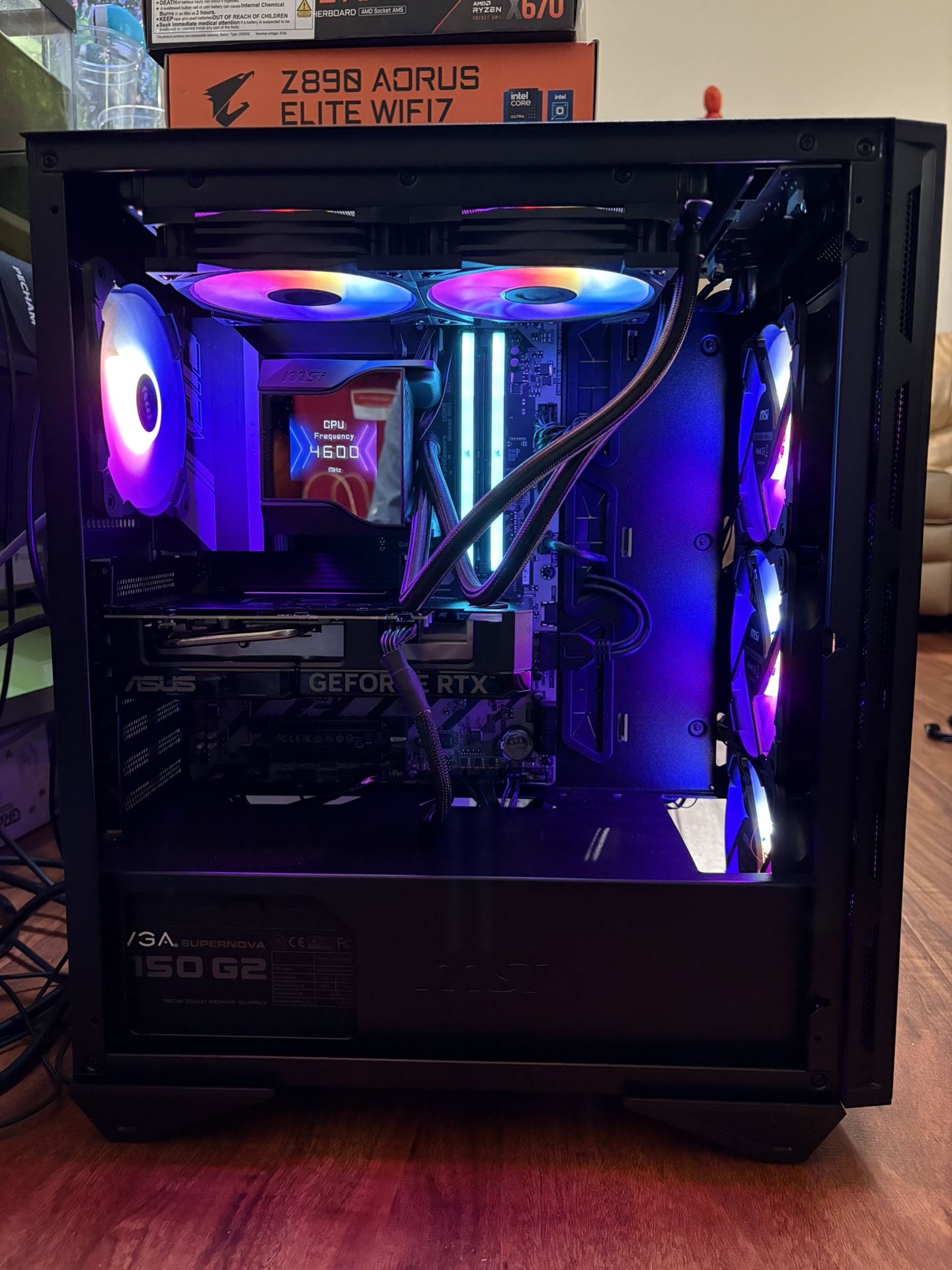 Gaming PC Computer Intel ultra 7 RTX 4070