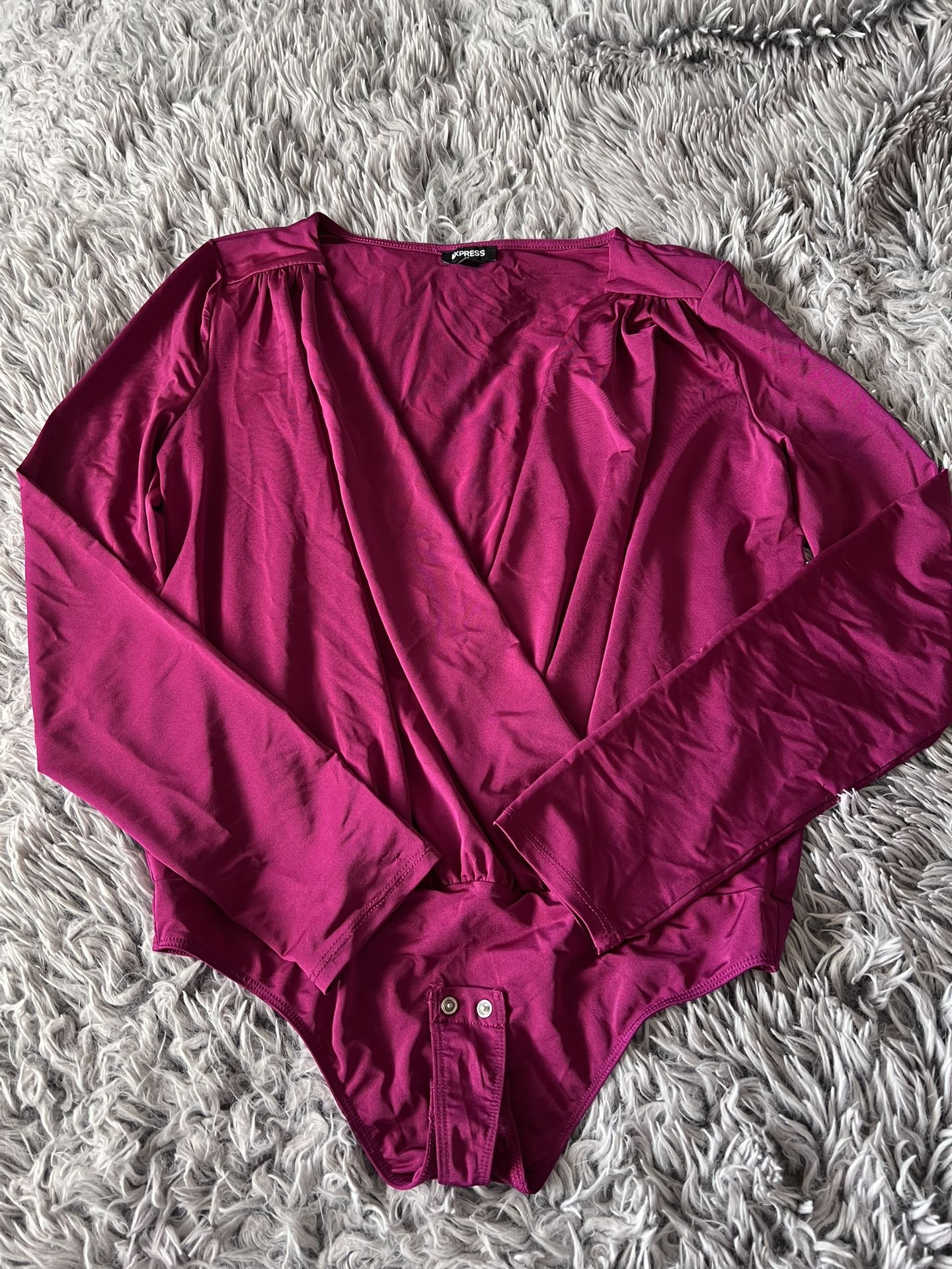 Long Sleeve Bodysuit And Spaghetti Bodysuit 